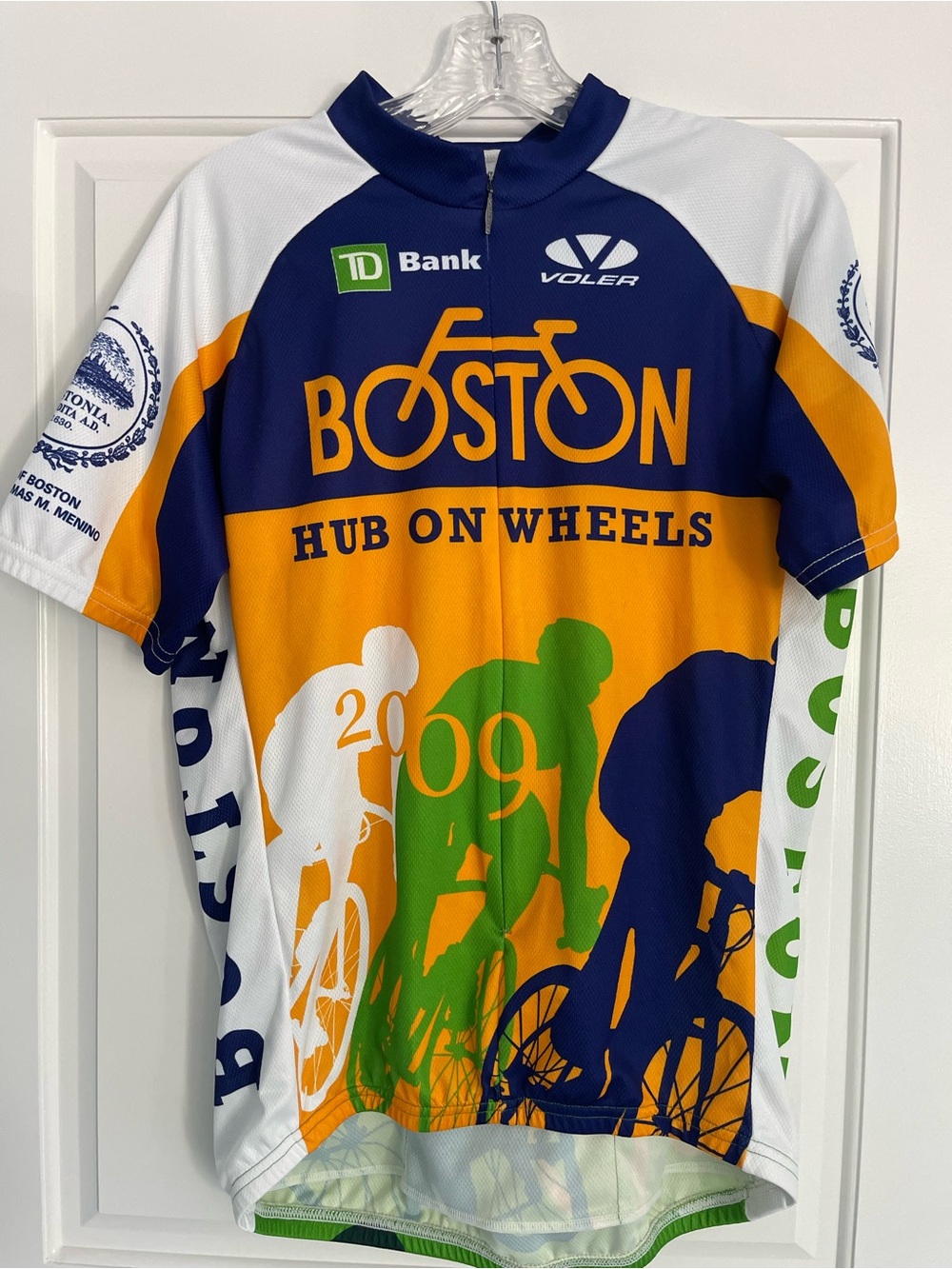 Cycling Jersey Large 2009 Boston Mayor’s Cup Made USA